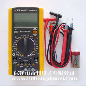数字万(wàn)用表VC890C+